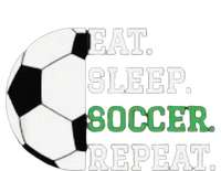 Eat Sleep Soccer Repeat Soccer Player Coach Cooling Performance Long Sleeve Crew