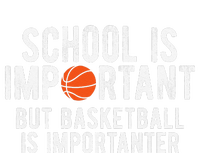 Funny Basketball School Is Important Bball Kids Hoodie