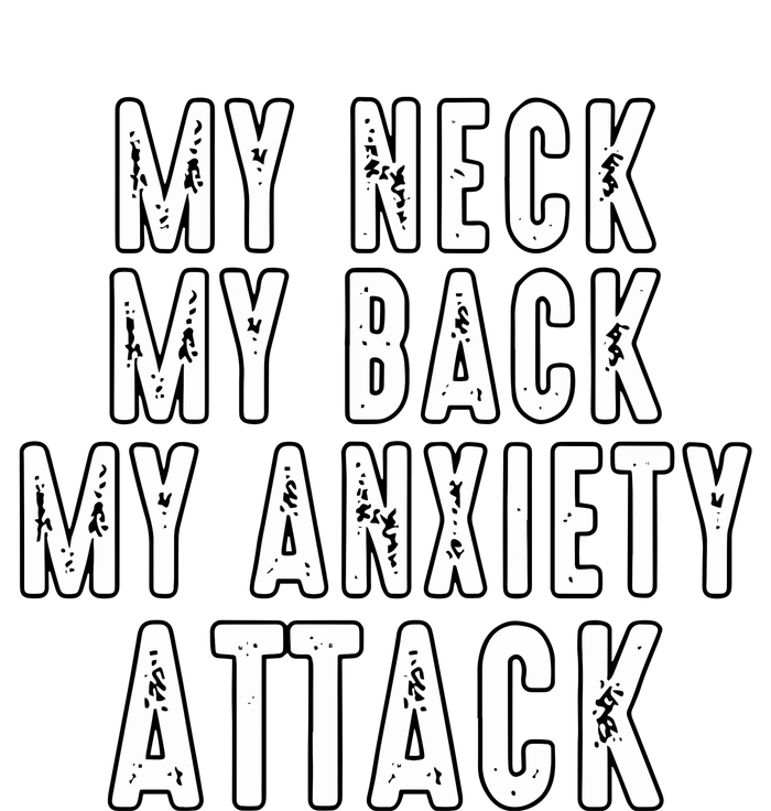 My Neck My Back My Anxiety Attack Cooling Performance Long Sleeve Crew