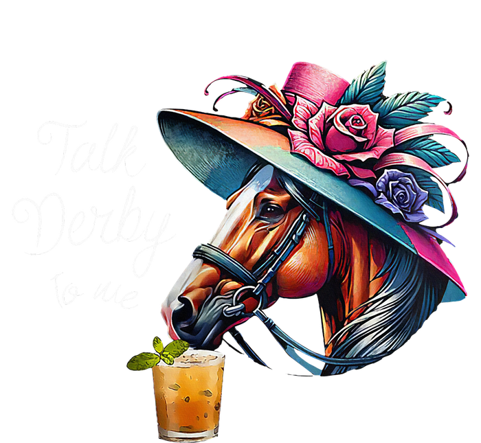 Talk Derby To Me Racing Horse T-Shirt