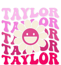 Girl Retro Taylor First Name Personalized T-Shirt