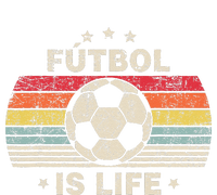 Futbol Is Life Football Lover Soccer Funny Vintage V-Neck T-Shirt