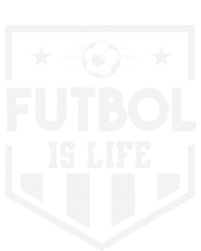 FúTbol Is Life Funny Vintage Football Lover Soccer Garment-Dyed Heavyweight T-Shirt