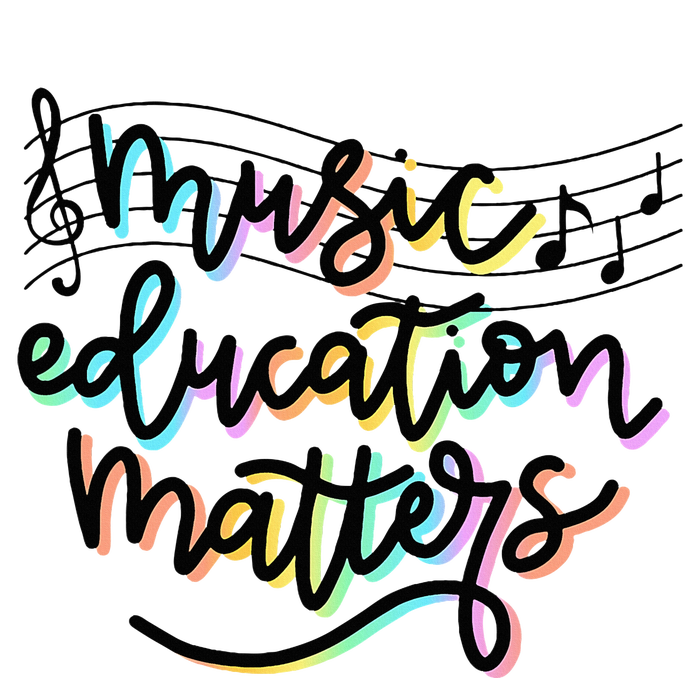 Music Education Matters Music Teacher Appreciation Premium T-Shirt