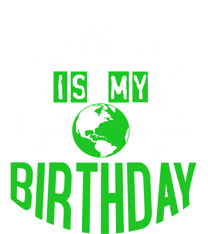 Earth Day Birthday Celebration Graphic Ladies Essential Flowy Tank