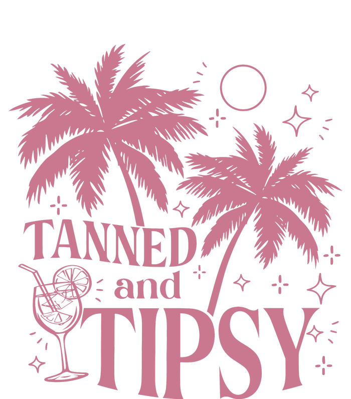 Tanned And Tipsy Beach Summer T-Shirt