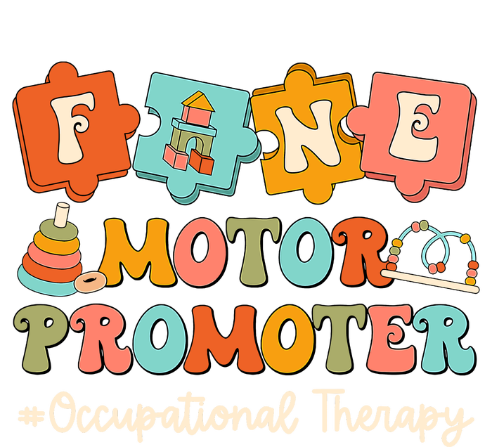 Fine Motor Promoter Occupational Therapist Therapy Ot Cota Toddler Fine Jersey T-Shirt