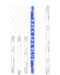 Pro Trump 2024 Back The Blue Thin Blue Line American Flag Meaningful Gift T-Shirt