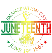 Juneteenth African American Freedom Black History June 19 Kids Long Sleeve Shirt