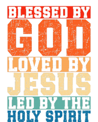 Blessed By God Loved By Jesus Led By The Holy Spirit Women’s Perfect Tri Rocker Tank