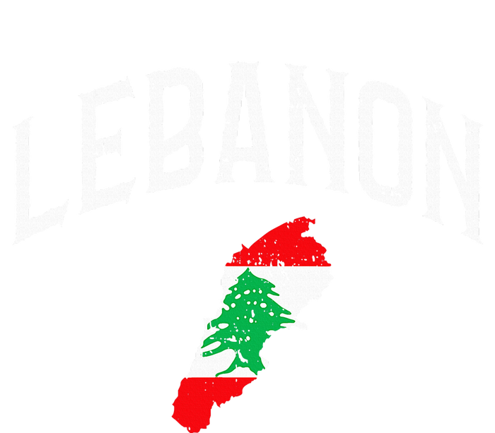 Lebanon Flag Throwback Sport Souvenir Kids Long Sleeve Shirt