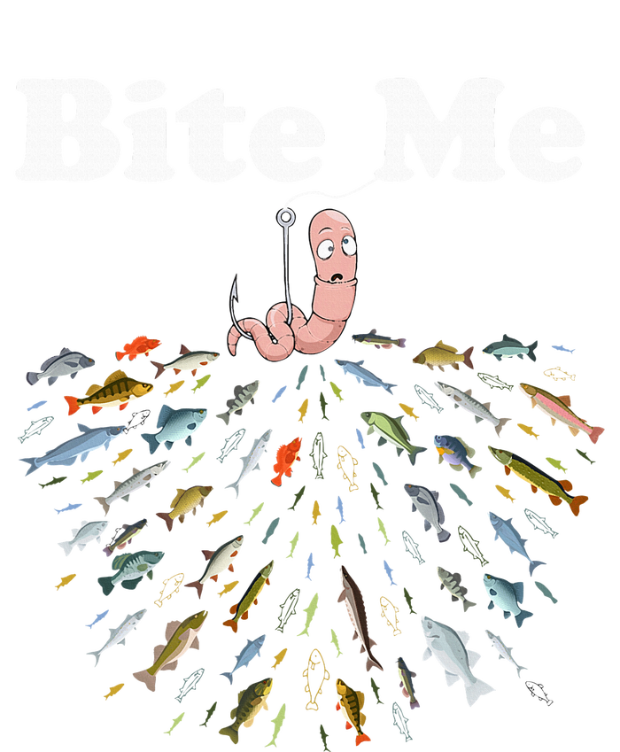 Bite Me Unique Fishing Gift For Fishing Lovers Mousepad