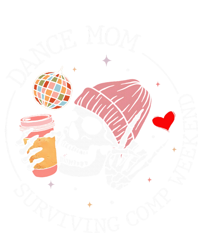 Dance Mom Weekends Coffee Dance Comps Tie Dye Women's Crop Top Tee