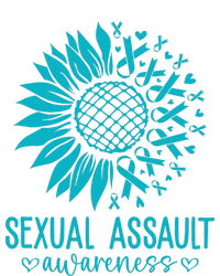 In April We Wear Teal Sexual Assault Awareness Month Women's T-Shirt