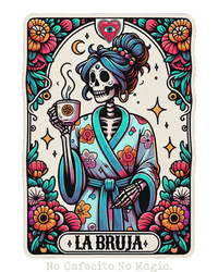 La Bruja No Cafecito No Magic Skeleton Canvas