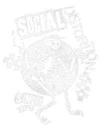 Social Distortion White Spray Skelly T-Shirt