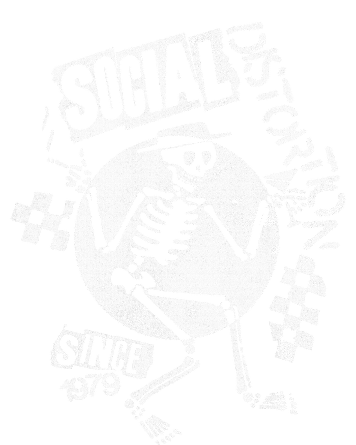 Social Distortion White Spray Skelly T-Shirt