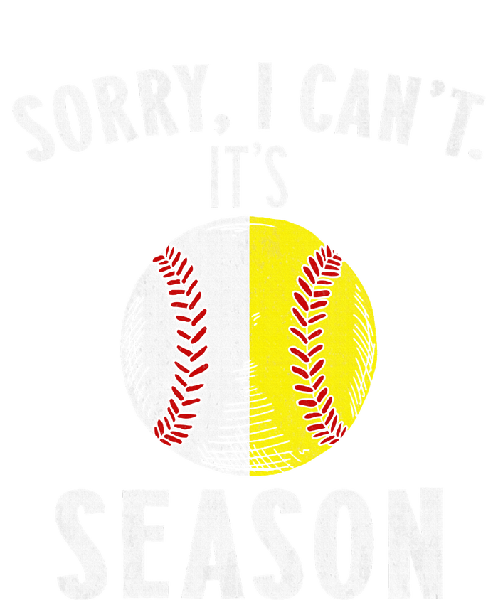 Cool Softball Mom Baseball Sorry I CanT Its Baseball Season Softstyle Adult Sport Polo