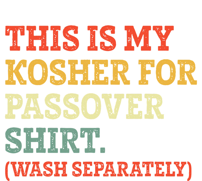 My Kosher For Passover Wash Separately Matzah Pesach Cooling Performance Long Sleeve Crew