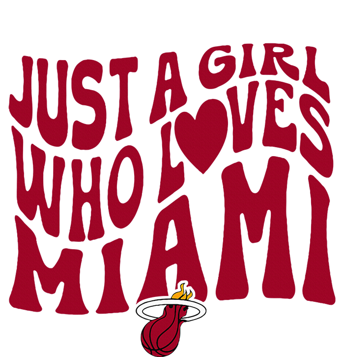 Just A Girl Who Loves Miami Women's T-Shirt