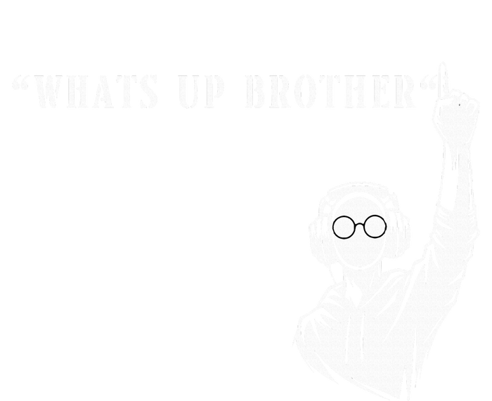 Funny Sketch Streamer Whats Up Brother Kids Long Sleeve Shirt