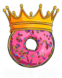 Donut King Doughnut Funny Donut Crown Sweet Baker T-Shirt