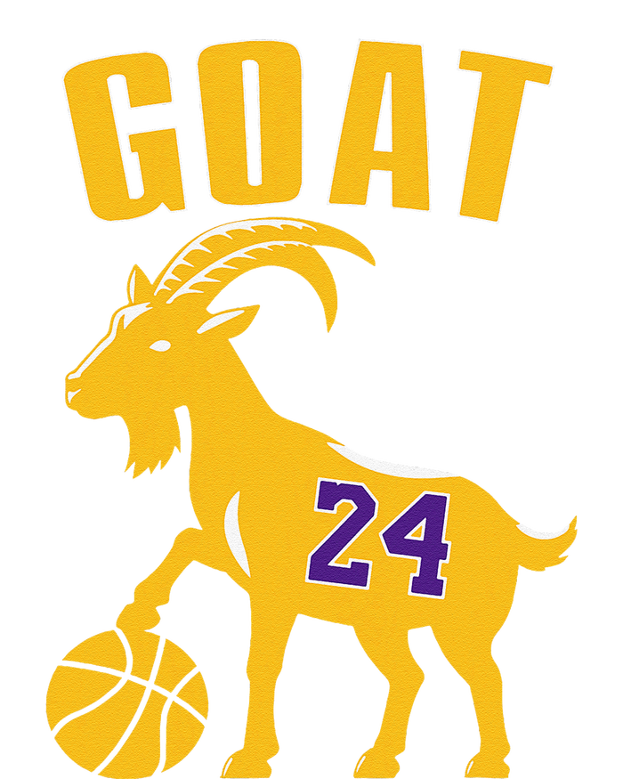 Goat 24 Cute Funny Basketball Poster