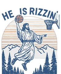 He Is Risen Funny Easter Jesus Playing Basketball T-Shirt