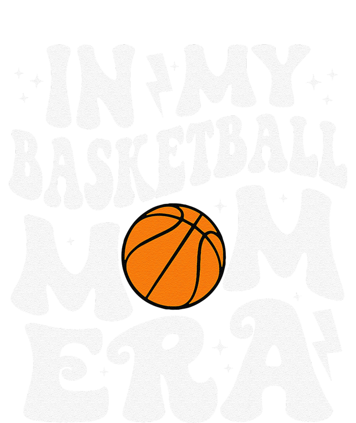 In My Basketball Mom Era Cute Groovy Basketball Mom Magnet