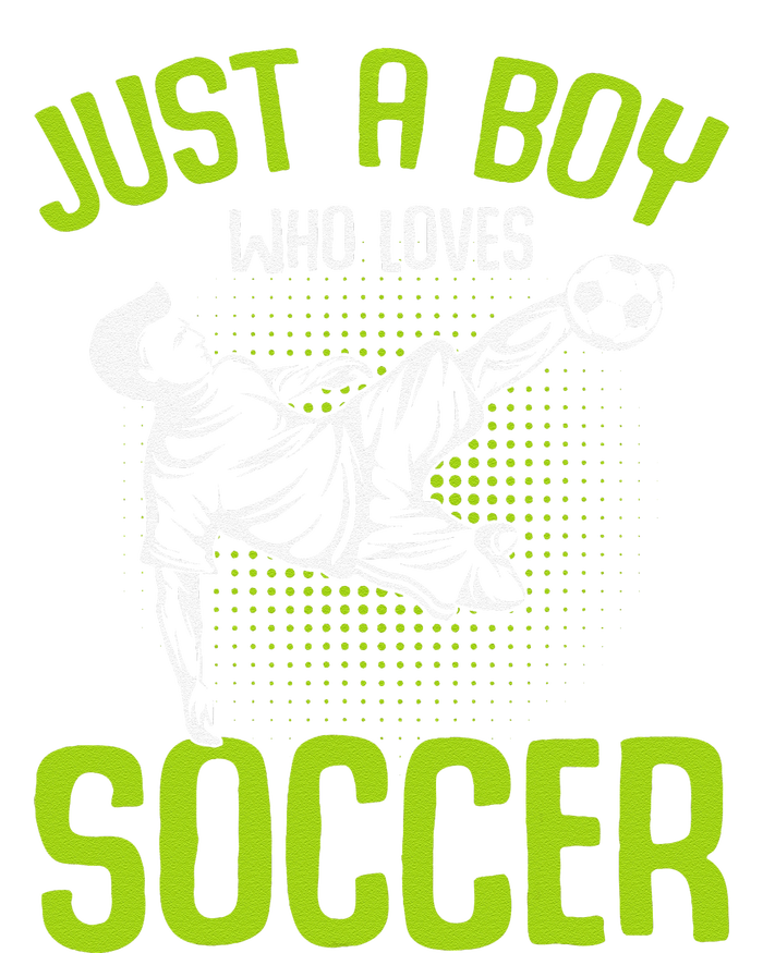 Just A Boy Who Loves Soccer Player Toddler Sweatshirt