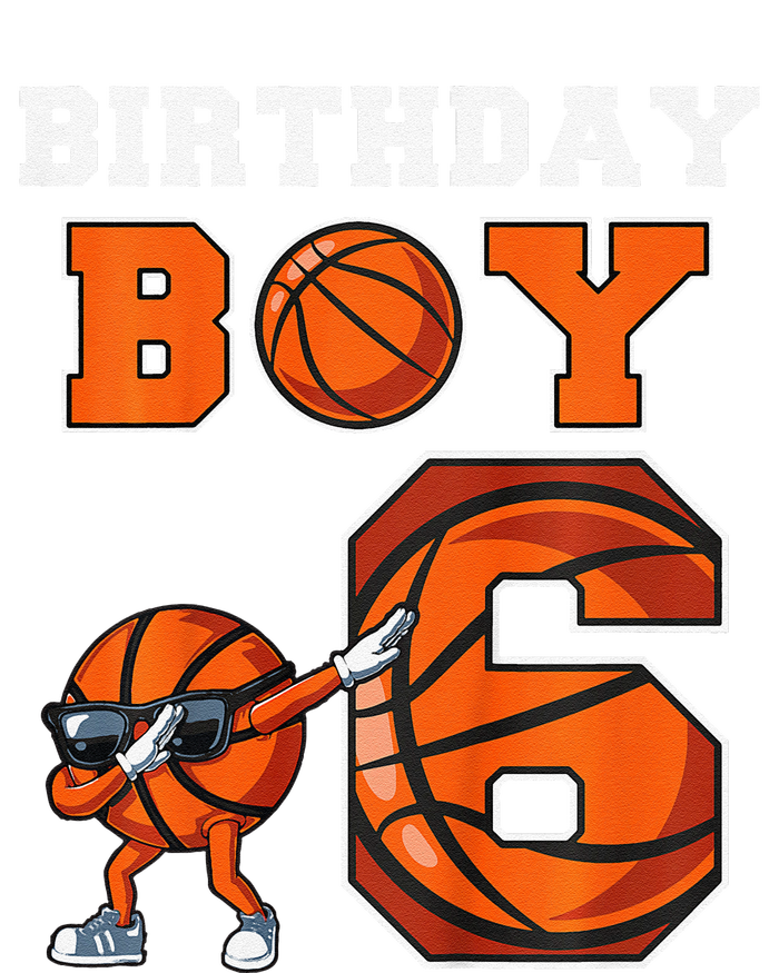 6 Year Basketball Birthday Boy 6th Birthday Party Basketball 7 Panel Mesh Trucker Snapback Hat