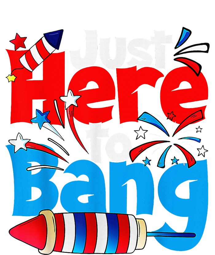 IM Just Here To Bang Funny Fourth Of July 4th Of July Mousepad