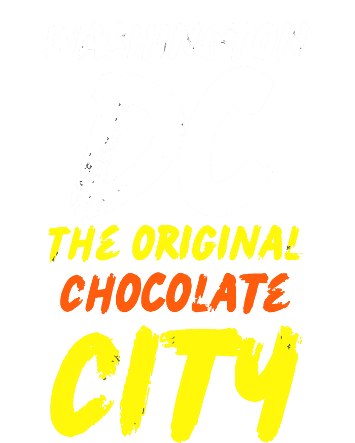 Cool Washington Dc The Original Chocolate City Design Snapback Five-Panel Rope Hat