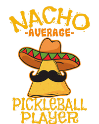 Nacho Average Pickleball Player Mexican Sport Cinco De Mayox 7 Panel Mesh Trucker Snapback Hat