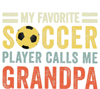 My Favorite Soccer Player Calls Me Grandpa Soccer Sustainable Knit Beanie