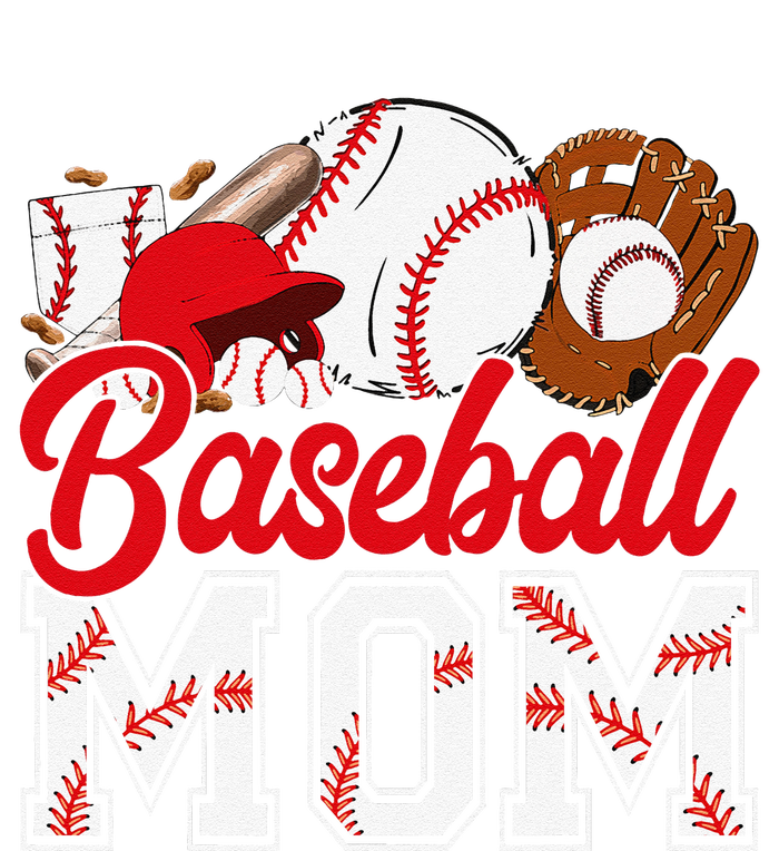 Retro Baseball Mom Mama Baseball Life Softball Life Game Day Kids Hoodie