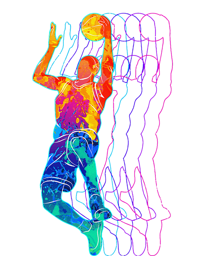 Retro Basketball Player Gift T-Shirt