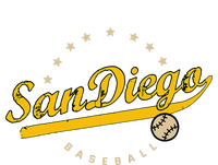 San Diego City Baseball Vintage Varsity Hoodie