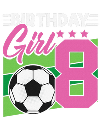 Soccer Birthday 8 Year Old Girl 8th Birthday Kids Hoodie