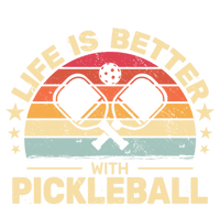 Life Is Better With Pickleball Vintage Funny Gift T-Shirt