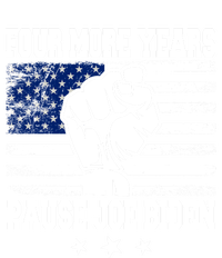 Joe Biden Us Flag Funny Quote Saying Four More Years Pause Button