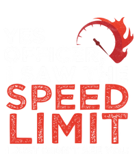 Yes Officer I Saw The Speed Limit Car Funny Enthusiast Gift Mesh Reversible Basketball Jersey Tank