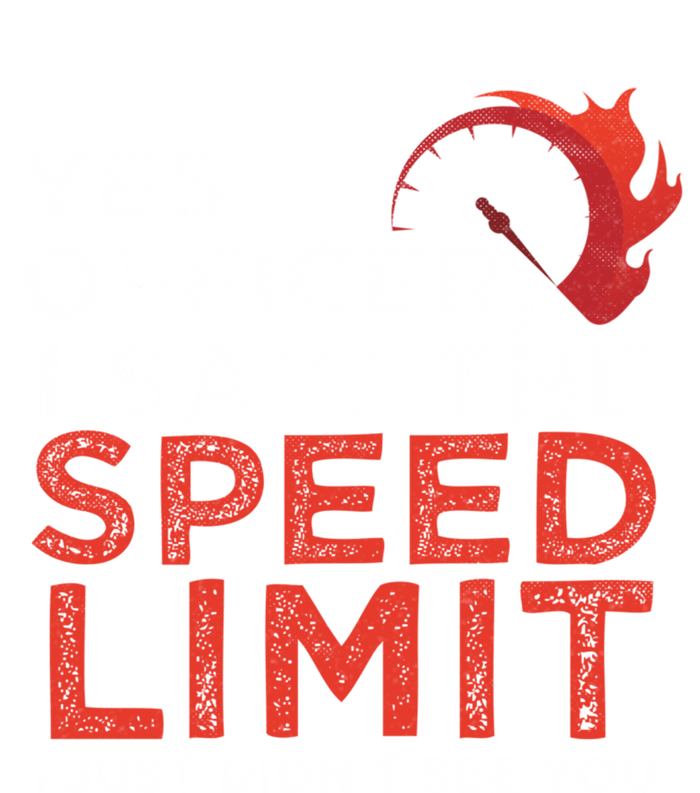 Yes Officer I Saw The Speed Limit Car Funny Enthusiast Gift Mesh Reversible Basketball Jersey Tank