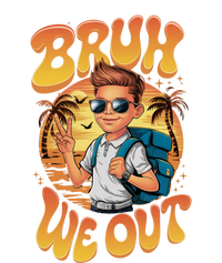 Groovy Last Day Of School Bruh We Out T-Shirt