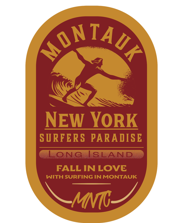 Montauk Long Island Surfers Paradise Premium T-Shirt