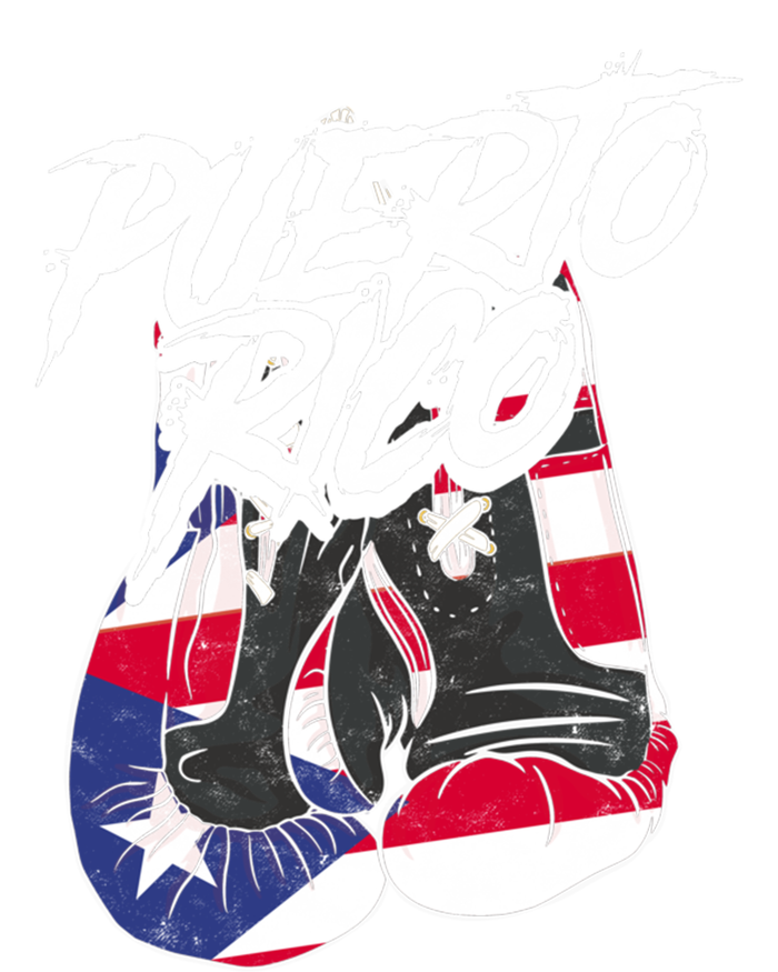 Puerto Rico In Boxing Gloves Hispanic Boxing Fighter Cool Gift Sustainable Beanie