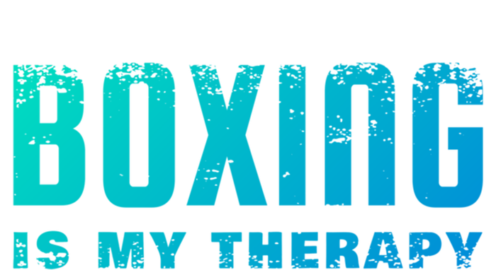 Boxing Is My Therapy Boxer Cool Gift T-Shirt