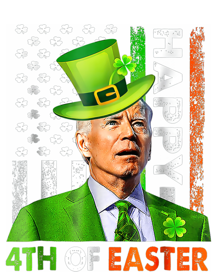 Merry 4th Of St Patricks Day Joe Biden Leprechaun Hat Clover Gift Insulated Varsity Jacket