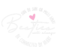 Besties Will Always Be Connected By Heart Bff Best Friends Youth Performance Sprint T-Shirt