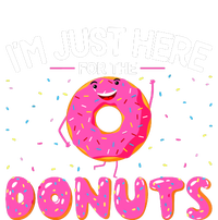 Funny Doughnut Donut Lover Im Just Here For The Donuts Premium T-Shirt